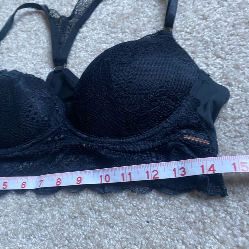 Bra, Black Lace Y-Back